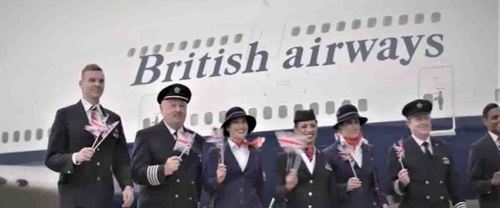 British Airways crew arriving in Costa Rica
